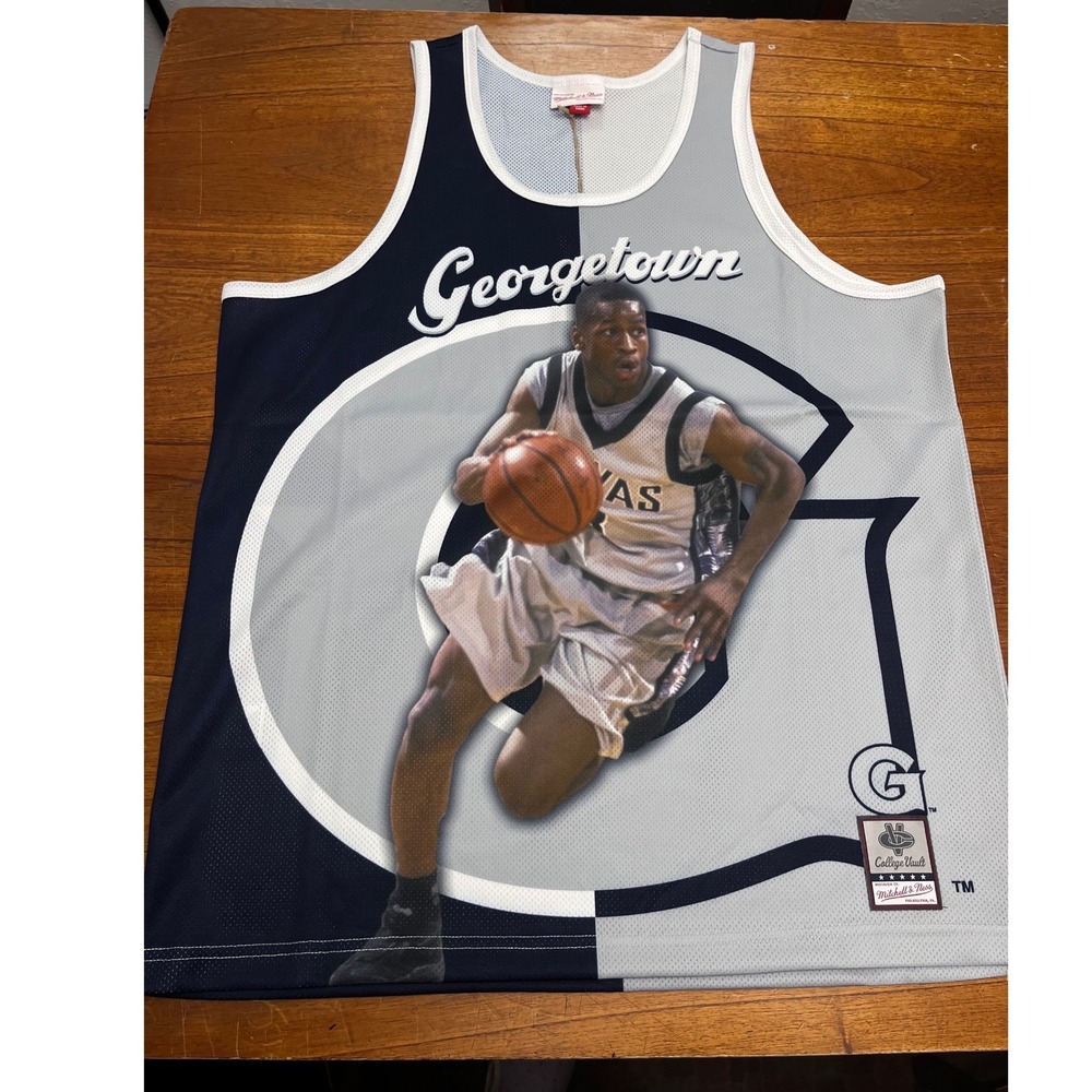 Mitchell & Ness Georgetown Allen Iverson Sublimated Tank Top XL